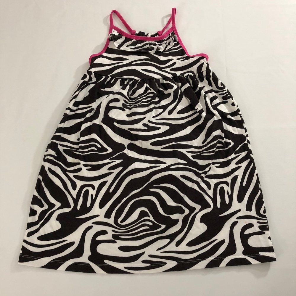 Carter's zebra stripe girls dress